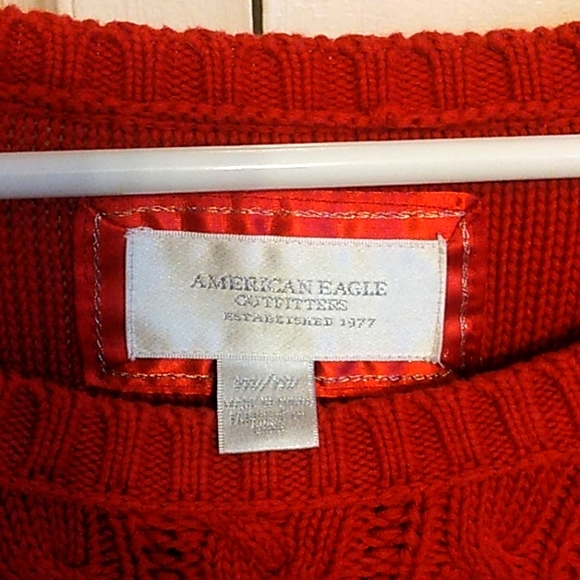 American Eagle women's knit sweater size Medium (J4) - Picture 2 of 3